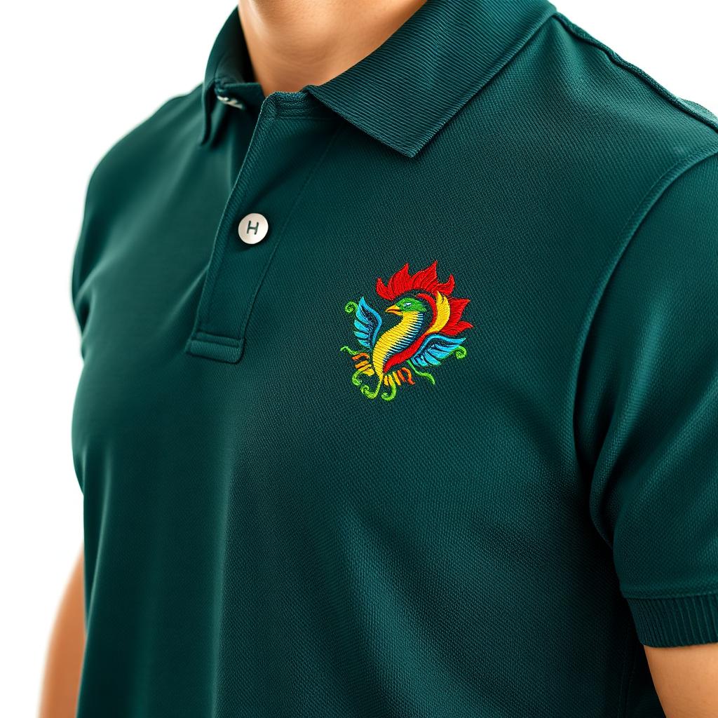 Custom printed polo shirts