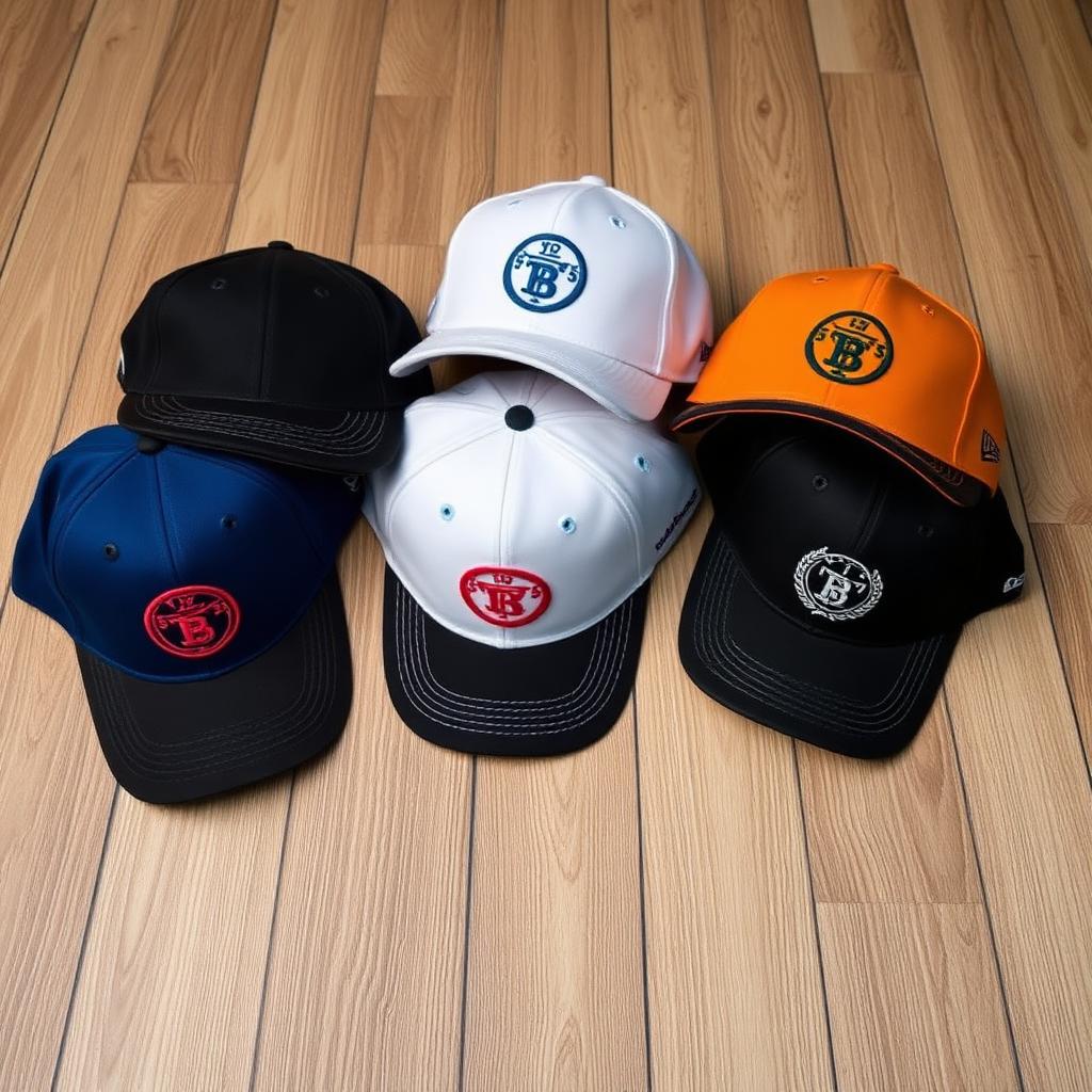 Custom printed caps & snapbacks